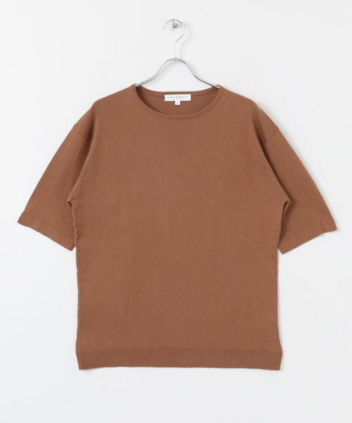 URBAN RESEARCH（アーバンリサーチ）の「UR コットン/ソロテックスニットTEE（Tシャツ/カットソー・メンズ・ホワイト/グリーン/オレンジ系その他/ブラック/グレー系その他・MEDIUM/LARGE）」の18枚目の写真