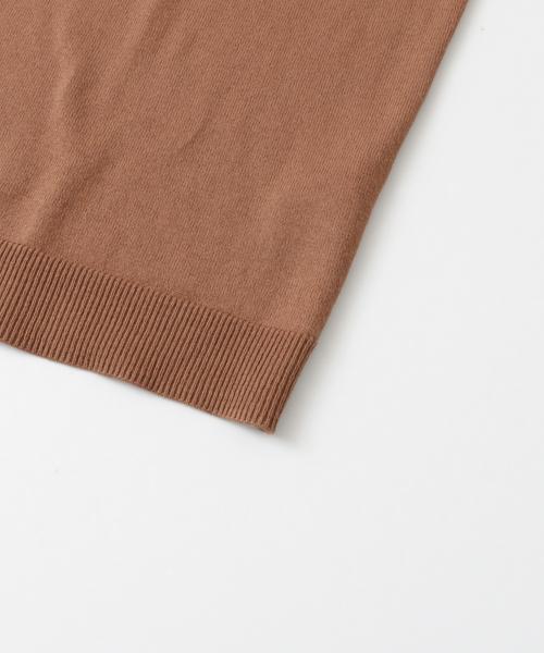 URBAN RESEARCH（アーバンリサーチ）の「UR コットン/ソロテックスニットTEE（Tシャツ/カットソー・メンズ・ホワイト/グリーン/オレンジ系その他/ブラック/グレー系その他・MEDIUM/LARGE）」の21枚目の写真