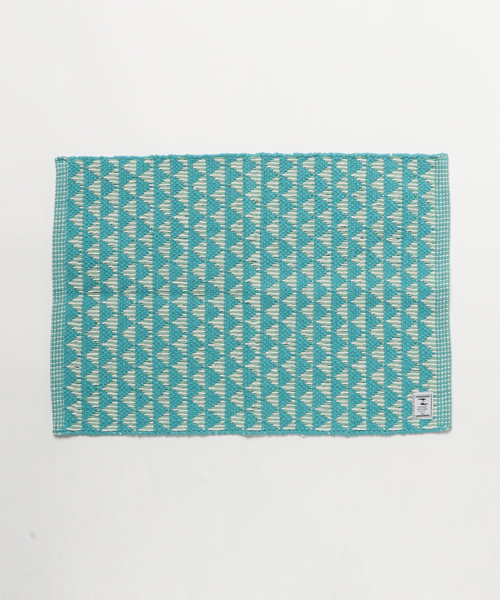 チャイハネ（チャイハネ）の「【チャイハネ】ジオメトリックラグマット 45×65cm（ラグ/マット・レディース・ターコイズブルー/ブラック/レッド/ピンク/ホワイト/ネイビー/イエロー/ベージュ/オレンジ・FREE）」の16枚目の写真