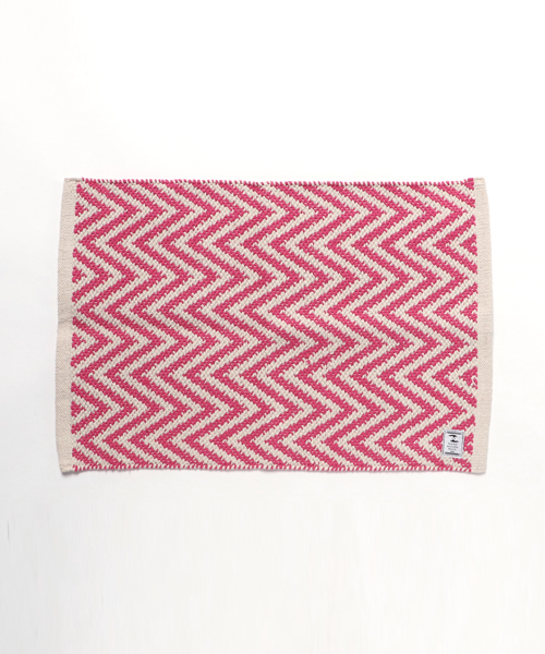 チャイハネ（チャイハネ）の「【チャイハネ】ジオメトリックラグマット 45×65cm（ラグ/マット・レディース・ターコイズブルー/ブラック/レッド/ピンク/ホワイト/ネイビー/イエロー/ベージュ/オレンジ・FREE）」の21枚目の写真