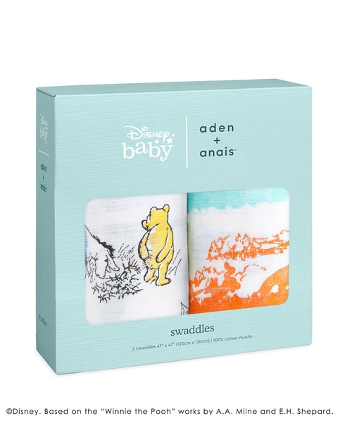 モスリンスワドル２枚入り Disney ディズニー ウィニーザプー Disn150j Winnie The Pooh おくるみ Disney ディズニー のファッション通販 Zozotown