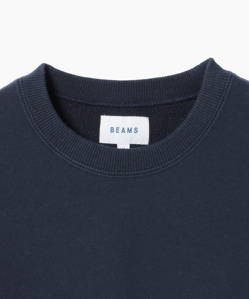 BEAMS(ビームス)の「BEAMS / BEAMSロゴ クルーネック スウェットシャツ(スウェット・メンズ・ネイビー/ピンク/LT.Gray/ブラック・SMALL/MEDIUM/LARGE/X-LARGE)」の18枚目の写真