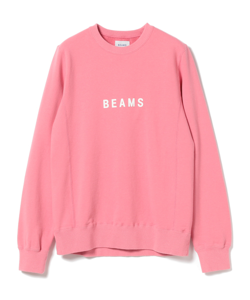 BEAMS(ビームス)の「BEAMS / BEAMSロゴ クルーネック スウェットシャツ(スウェット・メンズ・ネイビー/ピンク/LT.Gray/ブラック・SMALL/MEDIUM/LARGE/X-LARGE)」の14枚目の写真