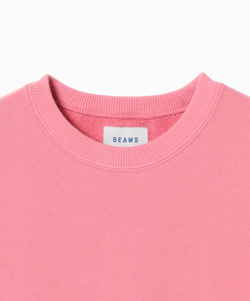 BEAMS(ビームス)の「BEAMS / BEAMSロゴ クルーネック スウェットシャツ(スウェット・メンズ・ネイビー/ピンク/LT.Gray/ブラック・SMALL/MEDIUM/LARGE/X-LARGE)」の13枚目の写真
