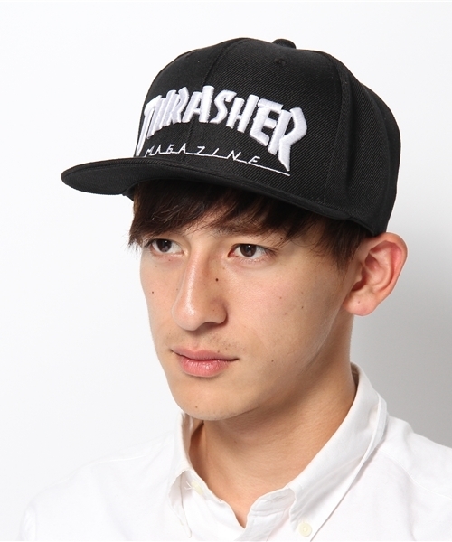 THRASHER（スラッシャー）の「THRASHERBBキャップ（キャップ・メンズ・ホワイト/ブラック・FREE）」の11枚目の写真