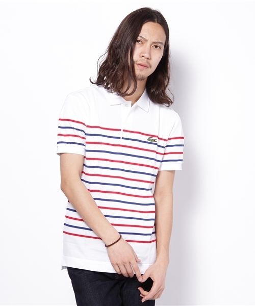 BEAUTY&YOUTH UNITED ARROWS（ビューティーアンドユースユナイテッドアローズ）の「＜LACOSTE×BY＞ NAVAL BOR POLO[MMG4]◆（ポロシャツ・メンズ・ホワイト/ネイビー/その他1・2/3/4）」の12枚目の写真