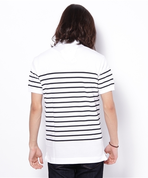 BEAUTY&YOUTH UNITED ARROWS（ビューティーアンドユースユナイテッドアローズ）の「＜LACOSTE×BY＞ NAVAL BOR POLO[MMG4]◆（ポロシャツ・メンズ・ホワイト/ネイビー/その他1・2/3/4）」の5枚目の写真