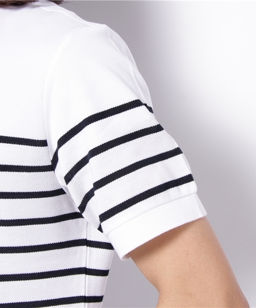 BEAUTY&YOUTH UNITED ARROWS（ビューティーアンドユースユナイテッドアローズ）の「＜LACOSTE×BY＞ NAVAL BOR POLO[MMG4]◆（ポロシャツ・メンズ・ホワイト/ネイビー/その他1・2/3/4）」の8枚目の写真