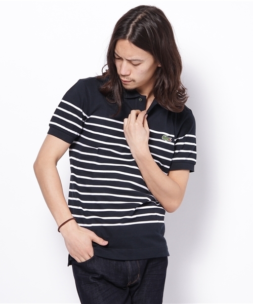 BEAUTY&YOUTH UNITED ARROWS（ビューティーアンドユースユナイテッドアローズ）の「＜LACOSTE×BY＞ NAVAL BOR POLO[MMG4]◆（ポロシャツ・メンズ・ホワイト/ネイビー/その他1・2/3/4）」の17枚目の写真