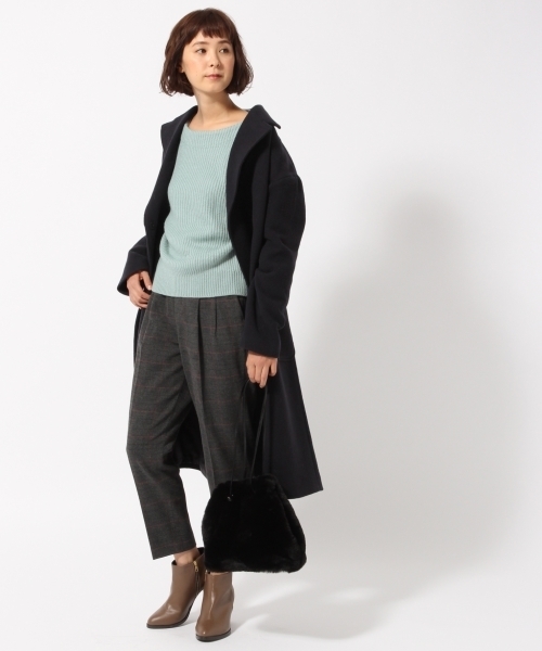 GLOBAL WORK(グローバルワーク)の「シャギースリーブプルオーバー/766300(ニット/セーター・レディース・ホワイト/ブラック/グレー/ライトグリーン/ベージュ・SMALL/MEDIUM/LARGE)」の21枚目の写真