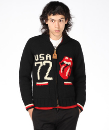 HYSTERIC GLAMOUR | ROLLING STONES/TANG編込カウチン(ニット/セーター)