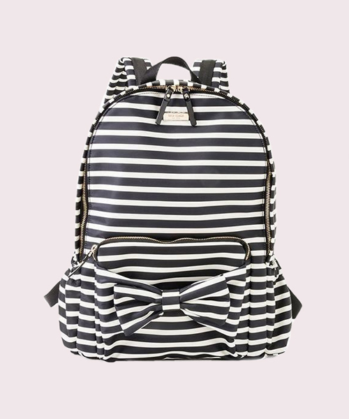 kate spade new york kids(ケイトスペードニューヨーク)の「リボンポケットバックパック(バックパック/リュック)」 - WEAR kate spade new york kids(ケイトスペードニューヨーク)の「リボンポケットバックパック(バックパック/リュック)」 - WEAR