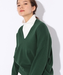 niko and... | VIS混Vネックニットプルオーバー【niko and ...】(ニット/セーター)