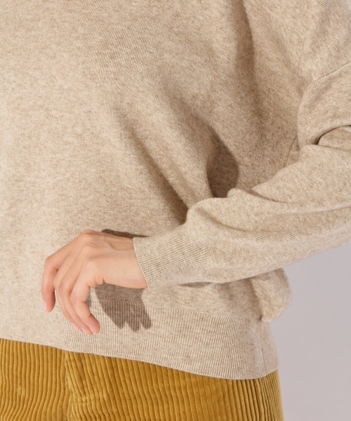 niko and...(ニコアンド)の「VIS混Vネックニットプルオーバー(ニット/セーター・レディース・ブラウン/グリーン/チャコール/ベージュ・LARGE/MEDIUM)」の16枚目の写真