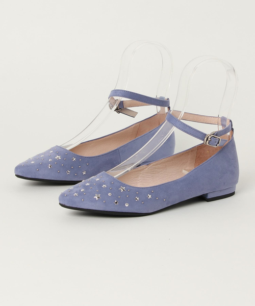 ORiental TRaffic（オリエンタルトラフィック）の「春夏★スタッズパンプス★8108（パンプス・レディース・シルバー/ブラック/パープル・34/35/36/37/38/39/40/41/42）」の7枚目の写真