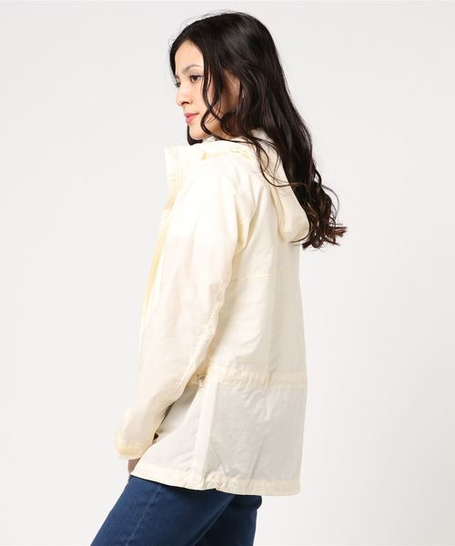 HELLY HANSEN（ヘリーハンセン）の「ヘリーハンセン　ウィメンズナイロンマウンテンパーカー / ベルゲンジャケット（マウンテンパーカー・レディース・アイボリー/ダークブルー・LARGE/MEDIUM/SMALL）」の3枚目の写真