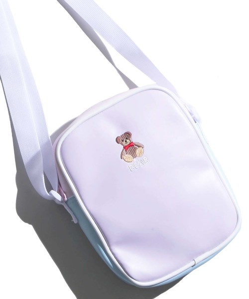 WEGO（ウィゴー）の「WEGO/ボックスミニショルダーバッグ（ショルダーバッグ・レディース・ブラック/レッド/サックスブルー/ピンク/マルチ/その他1/その他2/シルバー/ホワイト/ブラック系その他/イエロー/レッド系その他・FREE）」の10枚目の写真