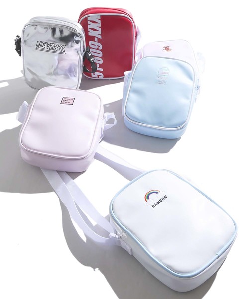 WEGO（ウィゴー）の「WEGO/ボックスミニショルダーバッグ（ショルダーバッグ・レディース・ブラック/レッド/サックスブルー/ピンク/マルチ/その他1/その他2/シルバー/ホワイト/ブラック系その他/イエロー/レッド系その他・FREE）」の22枚目の写真