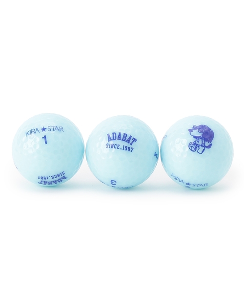 adabat（アダバット）の「【アシストくん】ゴルフボール(3個セット)（その他・メンズ・イエロー/レッド/ブルー/レッド系1・00）」の2枚目の写真