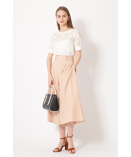 JILL STUART（ジルスチュアート）の「マートルフレアパンツ（その他パンツ・レディース・ピンク/グレー・2/4）」の11枚目の写真