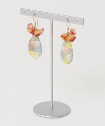 【そそ屋】友禅花束ピアス