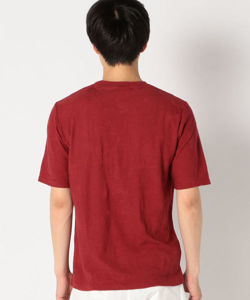 SHIPS(シップス)の「SU: 【COOLMAX】 フラワー リンクス Tシャツ(Tシャツ/カットソー・メンズ・ワイン/グリーン/ネイビー・SMALL/MEDIUM/LARGE/X-LARGE)」の5枚目の写真