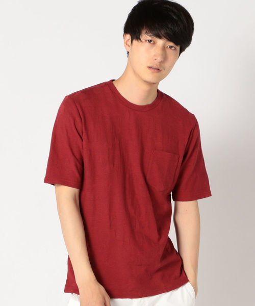 SHIPS(シップス)の「SU: 【COOLMAX】 フラワー リンクス Tシャツ(Tシャツ/カットソー・メンズ・ワイン/グリーン/ネイビー・SMALL/MEDIUM/LARGE/X-LARGE)」の15枚目の写真