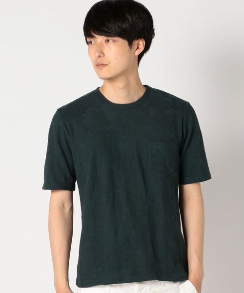 SHIPS(シップス)の「SU: 【COOLMAX】 フラワー リンクス Tシャツ(Tシャツ/カットソー・メンズ・ワイン/グリーン/ネイビー・SMALL/MEDIUM/LARGE/X-LARGE)」の16枚目の写真