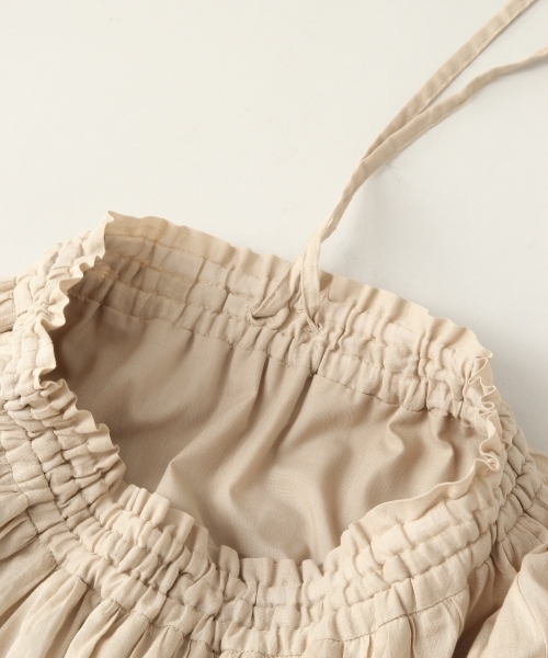 LOWRYS FARM(ローリーズファーム)の「コットンボイルギャザースカート 802015(スカート・レディース・ベージュ/カーキ/グリーン系その他/パープル/チェック・FREE)」の10枚目の写真