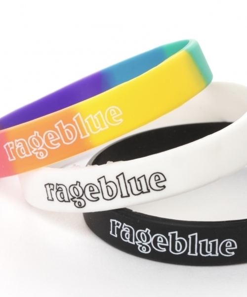 RAGEBLUE（レイジブルー）の「ラバーバンド/805509（ブレスレット・メンズ・ホワイト/ブラック/その他・FREE）」の6枚目の写真