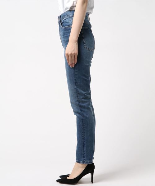 archives(アルシーヴ)の「ハイライズテーパードデニム(デニムパンツ・レディース・ブラック/ネイビー/ロイヤルブルー・SMALL/MEDIUM)」の4枚目の写真