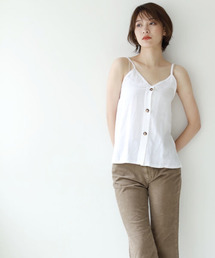 TRUNC 88�i�g�����N�G�C�e�B�[�G�C�g�j�́uFront Button Camisole�i�L���~�\�[���j�v