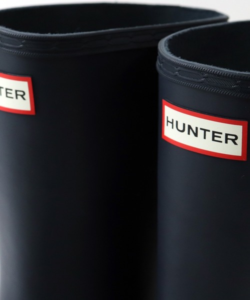 HUNTER(ハンター)の「【 HUNTER / ハンター 】ORIGINAL SHORT レディース オリジナル ショート レイン ブーツ WFS1026RMA HUT(レインシューズ・レディース・ブラック/ネイビー/グレー/レッド/ダークブラウン・3/4/5/6/8)」の18枚目の写真