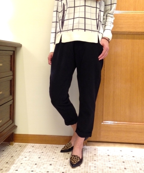 Another Edition（アナザーエディション）の「AE C/ﾘﾖｾﾙ ｻﾙｴﾙ EASY PT（その他パンツ・レディース・ブラック/ベージュ/コバルトブルー・SMALL/MEDIUM）」の2枚目の写真