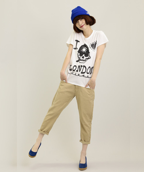 Another Edition（アナザーエディション）の「AE C/ﾘﾖｾﾙ ｻﾙｴﾙ EASY PT（その他パンツ・レディース・ブラック/ベージュ/コバルトブルー・SMALL/MEDIUM）」の8枚目の写真