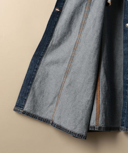 WON HUNDRED（ウォンハンドレッド）の「＜WON HUNDRED＞デニムロングワンピース（ワンピース・レディース・ネイビー・36）」の4枚目の写真