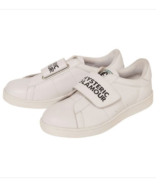 HYSTERIC GLAMOUR(ヒステリックグラマー)の「PRIMALOFT VELCROスニーカー(スニーカー・メンズ・ホワイト/ブラック・26cm/28cm/27cm)」の2枚目の写真