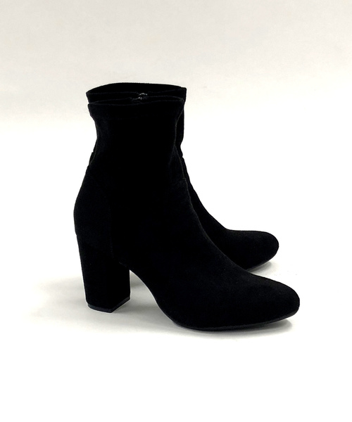 archives（アルシーヴ）の「ストレッチショートブーツ（ブーツ・レディース・ブラック/ダークブラウン・MEDIUM/LARGE）」の5枚目の写真