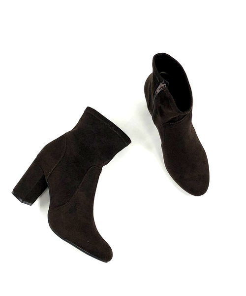 archives（アルシーヴ）の「ストレッチショートブーツ（ブーツ・レディース・ブラック/ダークブラウン・MEDIUM/LARGE）」の6枚目の写真