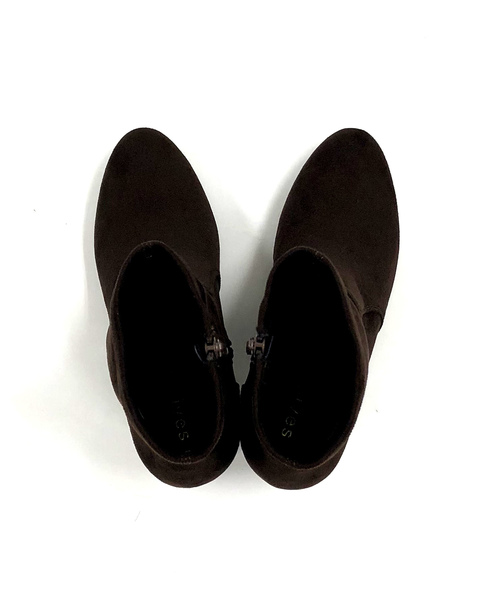 archives（アルシーヴ）の「ストレッチショートブーツ（ブーツ・レディース・ブラック/ダークブラウン・MEDIUM/LARGE）」の11枚目の写真