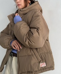 Java（ジャバ）の「【26AW新色3色追加！予約受付中】《JaVa ジャバコラボ》 ぬくぬく暖か！ ショート丈 フード付き 中綿 フェイク ダウン コート（ダウンジャケット/コート）」