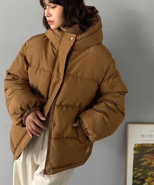 お値下げ致しますCASTELBAJACダウンショートコート セール】KAWADAダウンショートコート【撥水/洗濯機OK/静電気防止裏地