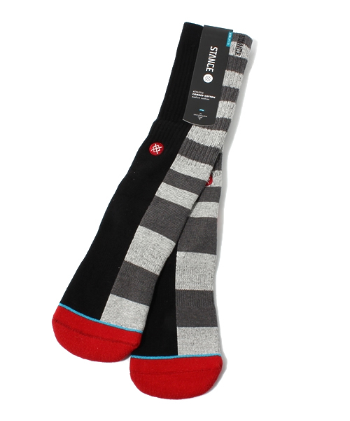 BEAMS(ビームス)の「STANCE / FiftyFifty(ソックス/靴下・メンズ・ブラック・ONE SIZE)」の1枚目の写真