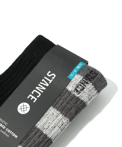 BEAMS(ビームス)の「STANCE / FiftyFifty(ソックス/靴下・メンズ・ブラック・ONE SIZE)」の4枚目の写真