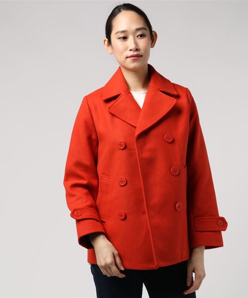 LBC（エルビーシー）の「Pコート（ピーコート・レディース・ネイビー/オレンジ・M/L）」の9枚目の写真