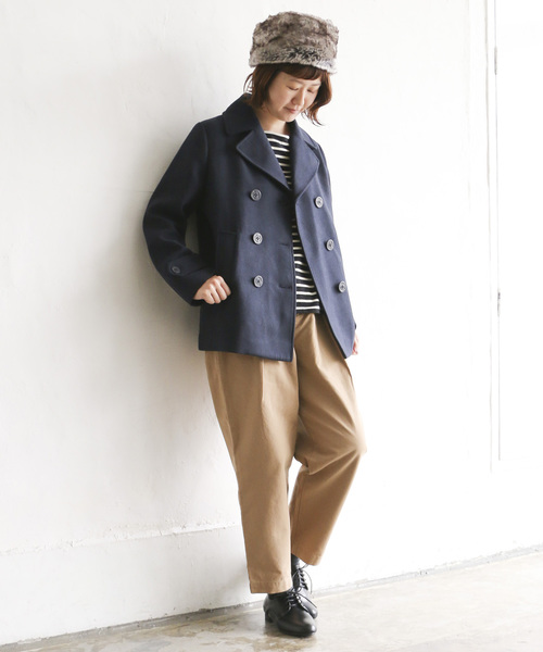 LBC（エルビーシー）の「Pコート（ピーコート・レディース・ネイビー/オレンジ・M/L）」の7枚目の写真