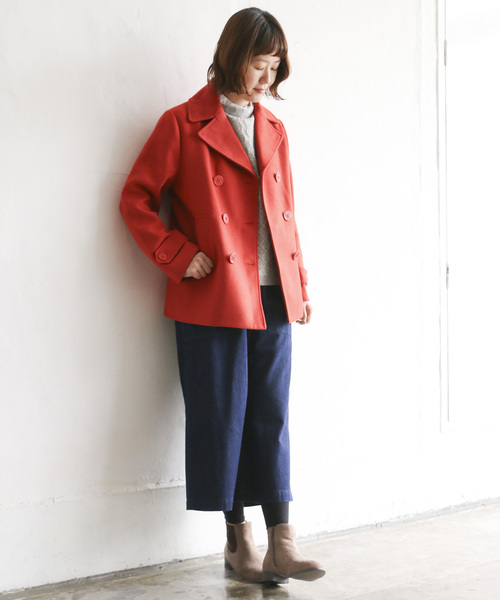 LBC（エルビーシー）の「Pコート（ピーコート・レディース・ネイビー/オレンジ・M/L）」の8枚目の写真