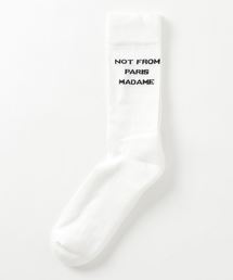 Drole De Monsieur | DROLE DE MONSIEUR/ドロールドムッシュ/NFPMLOGO-SOCKS/ロゴソックス(ソックス/靴下)