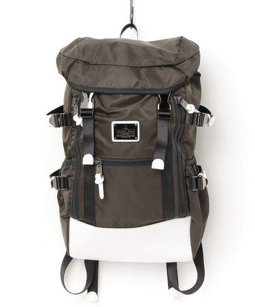 MAKAVELIC(マキャベリック)の「【62】【it】【MAKAVELIC】SIERRA DOUBLE BELT BACKPACK【MEDIUM】(バックパック/リュック・メンズ・カーキ/ダークグリーン/ネイビー・FREE)」の10枚目の写真