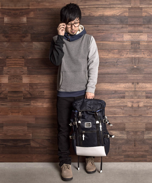 MAKAVELIC(マキャベリック)の「【62】【it】【MAKAVELIC】SIERRA DOUBLE BELT BACKPACK【MEDIUM】(バックパック/リュック・メンズ・カーキ/ダークグリーン/ネイビー・FREE)」の16枚目の写真